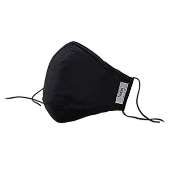 3M 舒适口罩L酷黑 男士口罩透气舒适防寒保暖双效